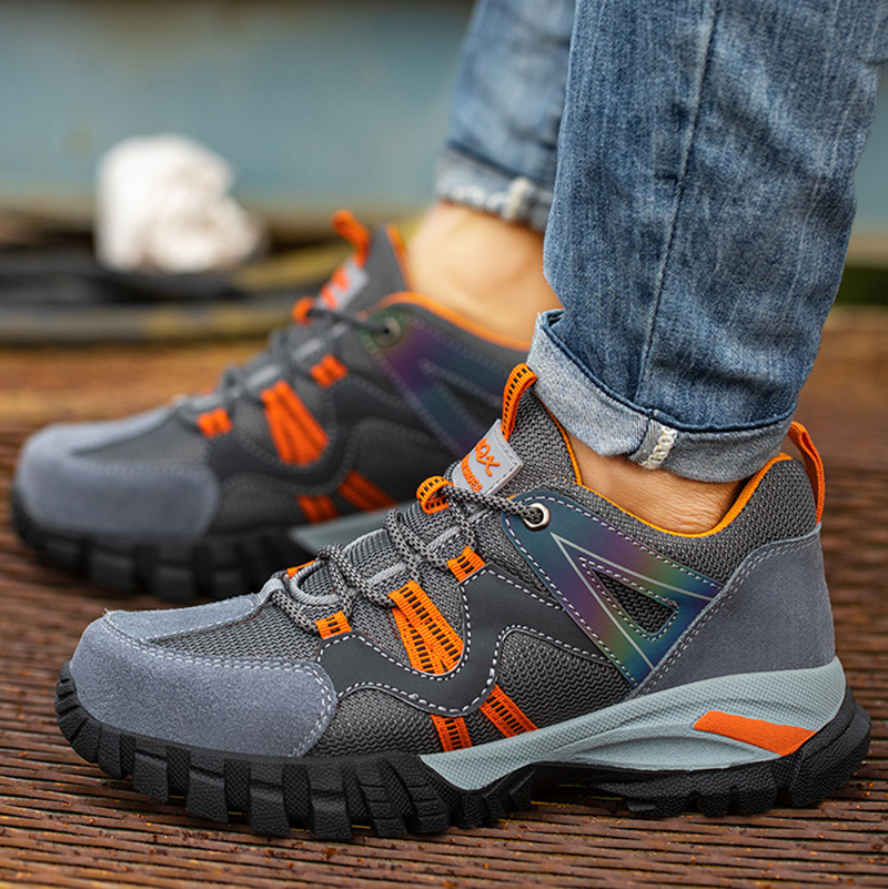 Marlow | Safety Shoes | Anti-Smash, Steel Toe, Non-Slip | Reflective, Breathable