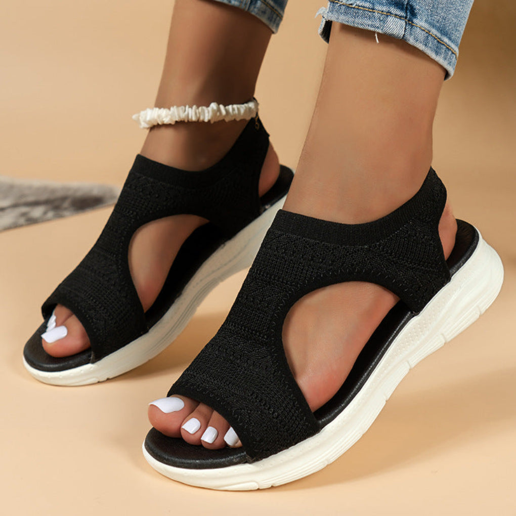 Ondine | Sport Sandals | Women's Ortho Cushioned, Knit Upper | Slip-On