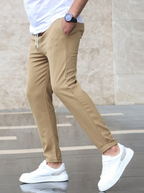 Marlow | Men's Jogger Pants | Slim Fit, Drawstring Waist | Casual Streetwear