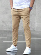 Marlow | Men's Jogger Pants | Slim Fit, Drawstring Waist | Casual Streetwear