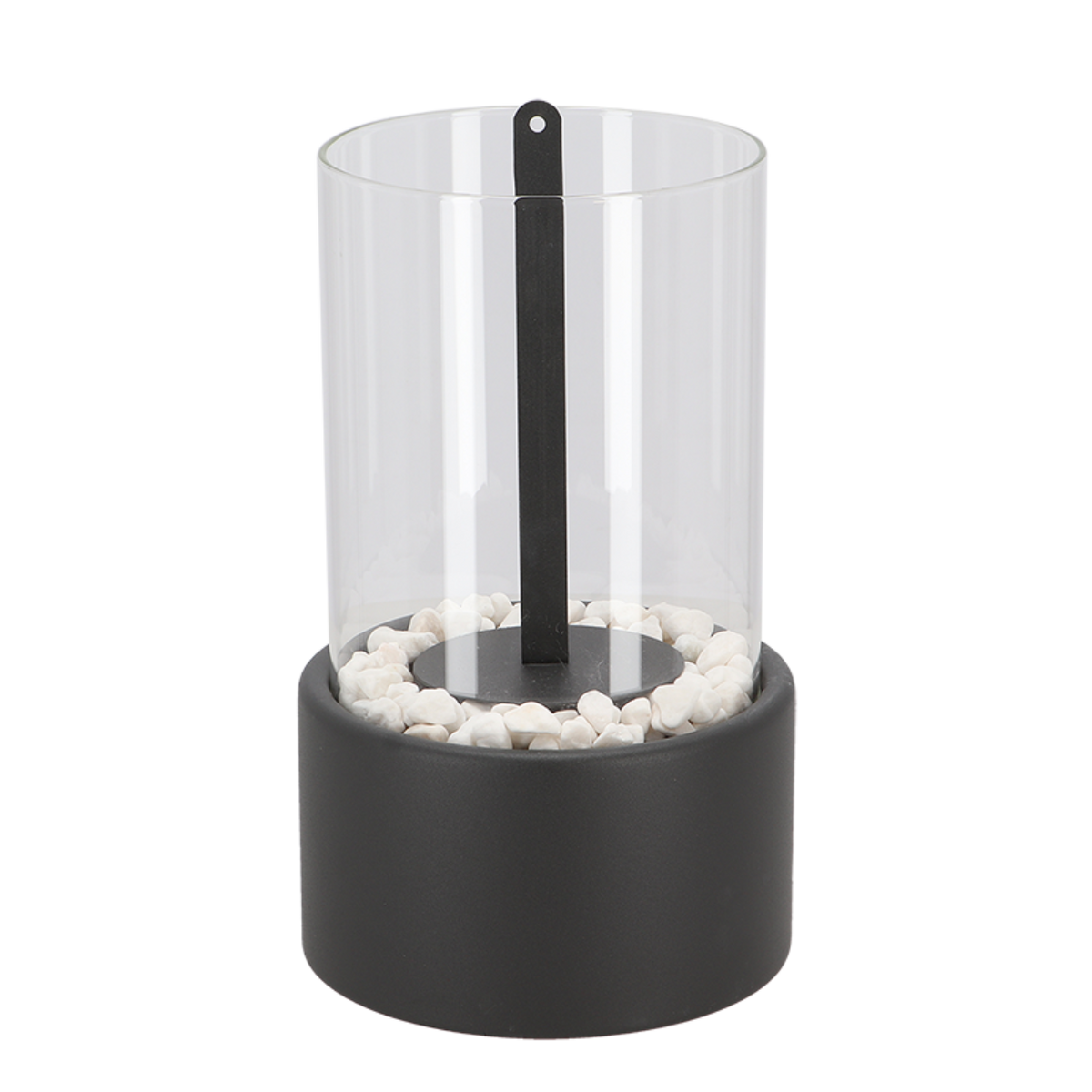 Fleur | Oil Lamp | Decorative Ethanol Flame Lamp | Metal & Glass, Indoor & Outdoor