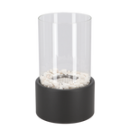 Fleur | Oil Lamp | Decorative Ethanol Flame Lamp | Metal & Glass, Indoor & Outdoor