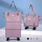 Nina | Travel Organizer Bag | Wheeled & Non-Wheeled | Oxford Fabric, Expandable