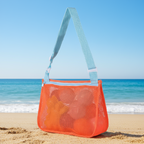 Beach Toy Bag | Mesh Sand-Free, Kids & Family | Yvaine