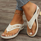 Flip Flops Women Orthopedic Arch Support Slip On Ergonomic Comfort