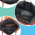 Vianne | Women's Leather Tote Bag | Large Shoulder Bag, Zipper Closure