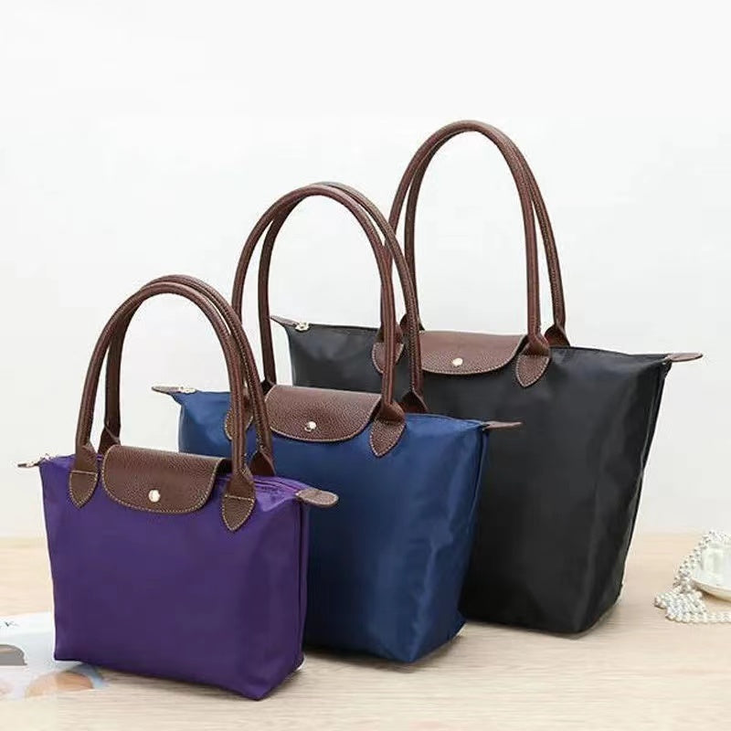 Vianne | Women's Leather Tote Bag | Large Shoulder Bag, Zipper Closure