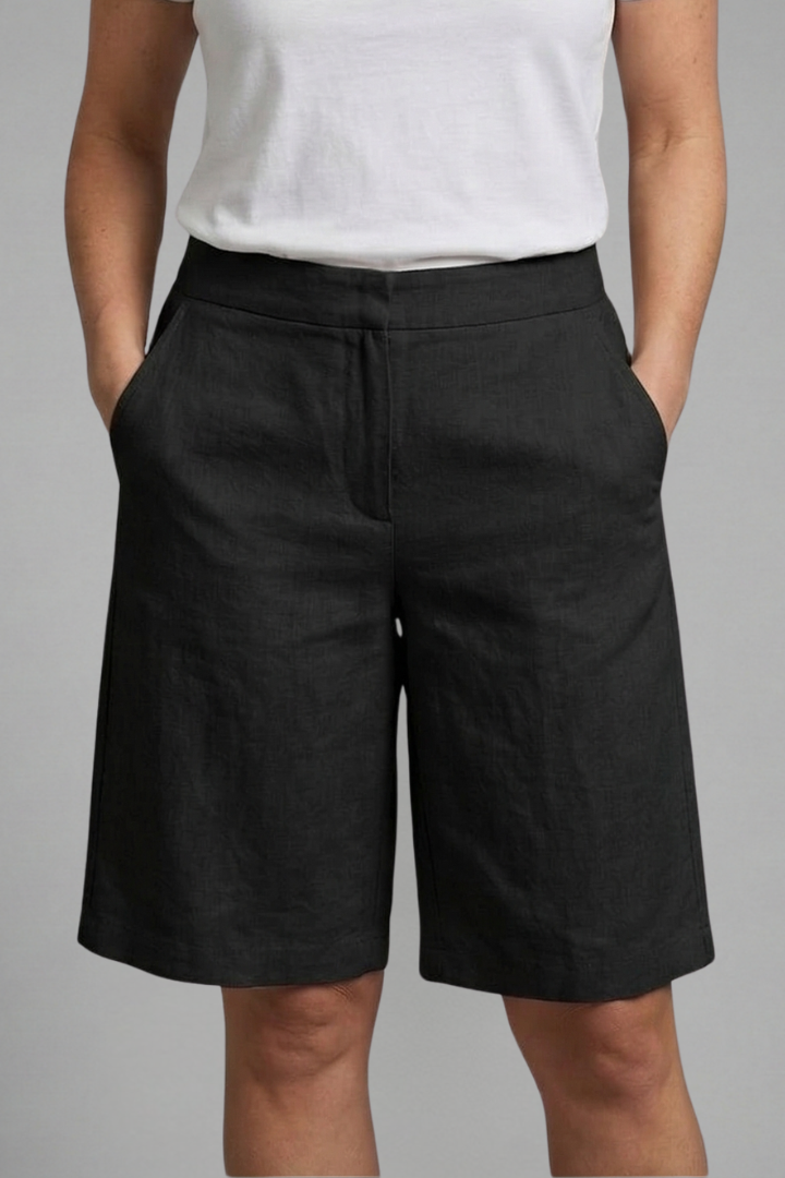 Women's Shorts | High Waisted Tailored Summer | Relaxed Everyday Fit