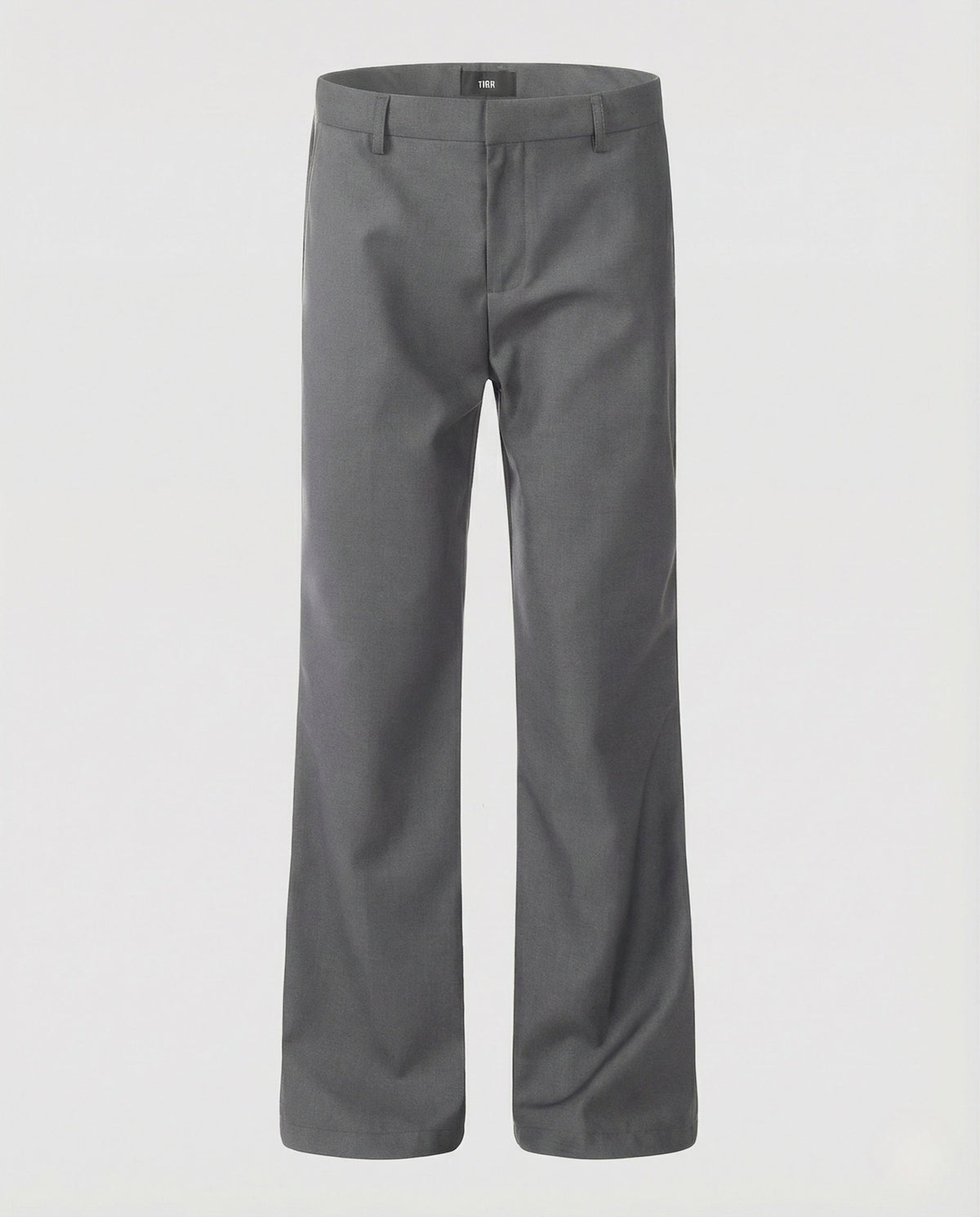Men Dress Trousers Straight Leg