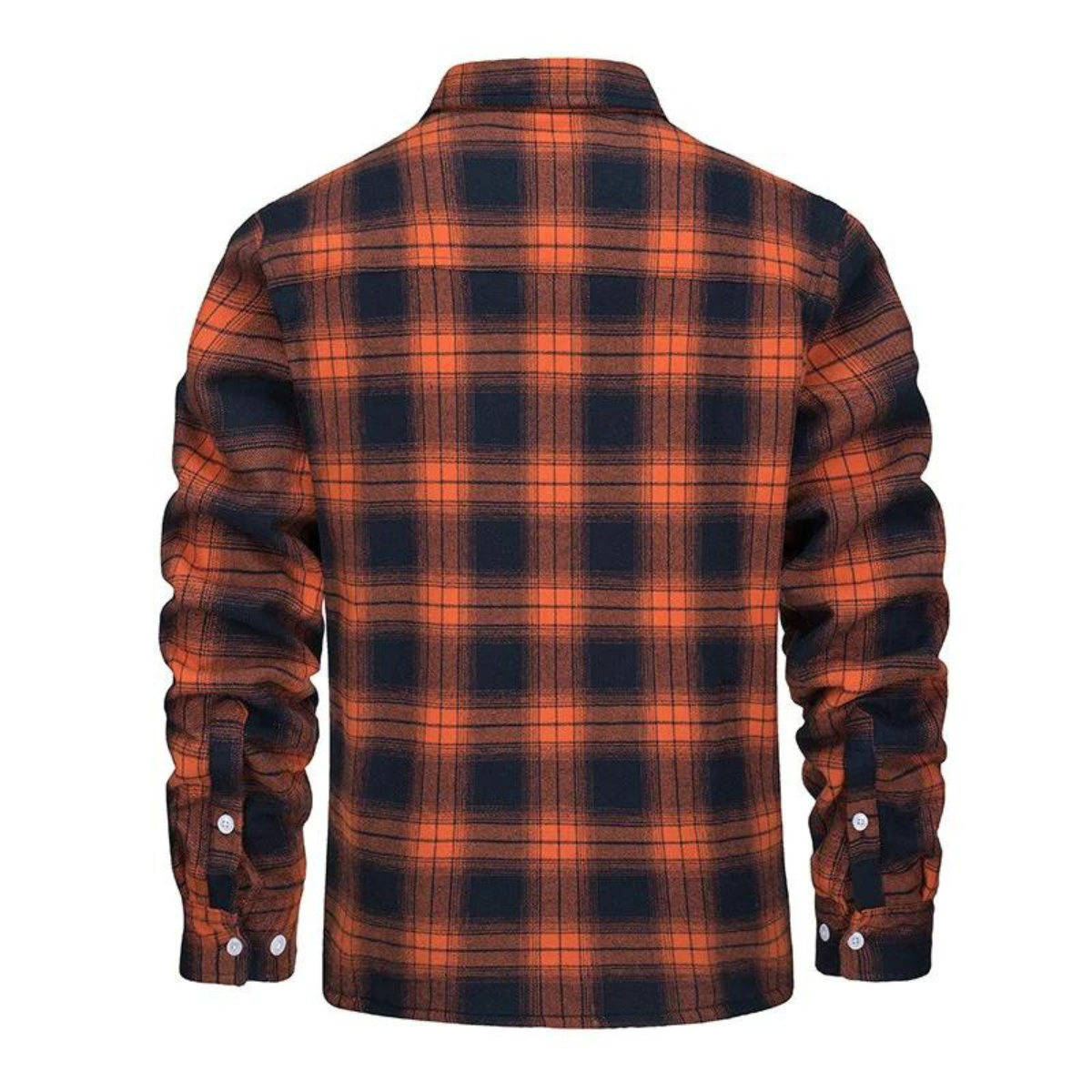 Mila | Men's Sherpa Lined Plaid Shirt Jacket | Warm, Button-Down