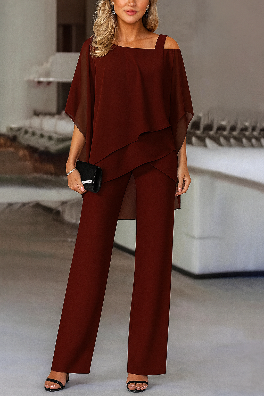 Women Shirt Dress Button Down Collared Midi | Nina