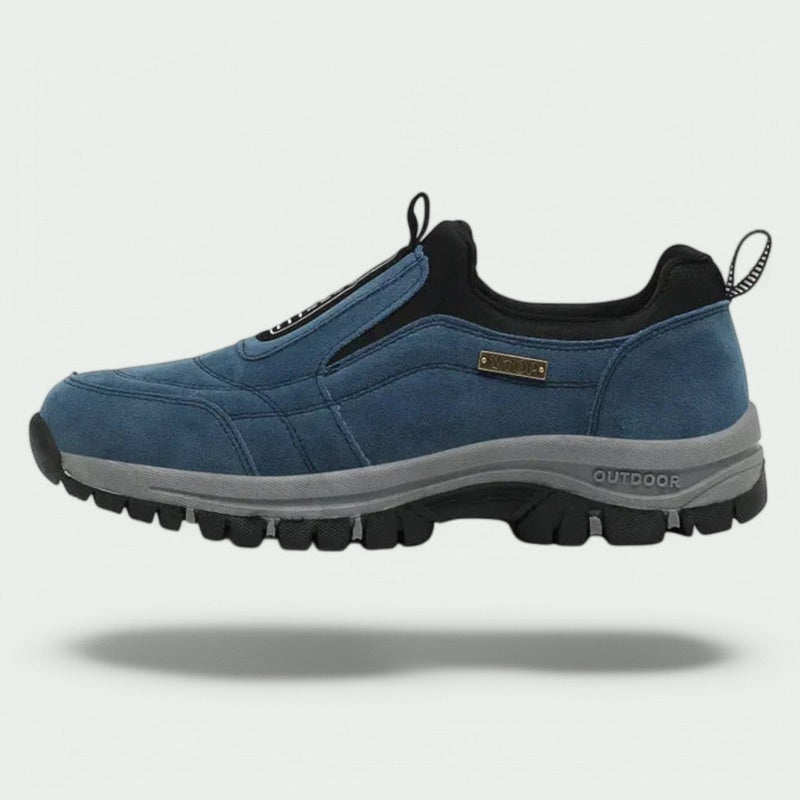 Men Slip On Walking Shoes Cushioned Grip Support