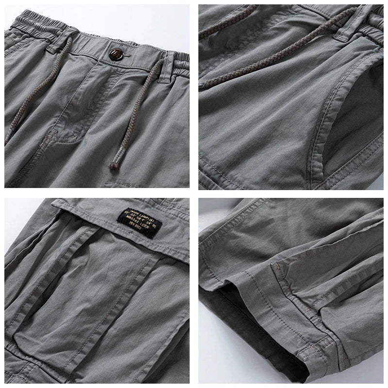 Ivy | Men's Cargo Shorts | Cotton, Multi-Pocket | Casual