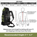 Esma | Tactical Backpack 90L | Military, Camping & Hiking | Unisex