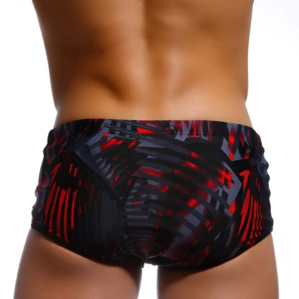 Men Swim Shorts Brazilian Cut Sunga Swimwear Briefs Low Rise
