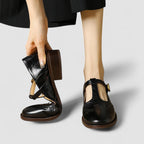 Orthopedic Flats Women Mary Jane Shoes Low Heel Casual Ankle Strap