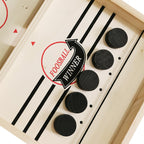 Halle | 2-in-1 Tabletop Game Set | Foosball & Shuffleboard | Wooden, Indoor