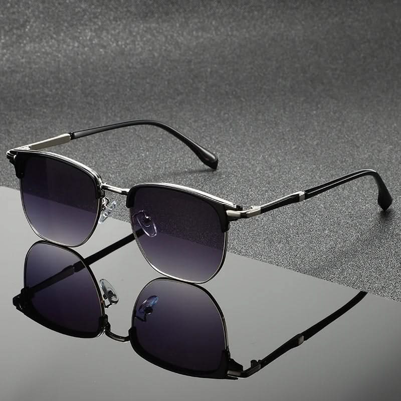 Polycarbonate Lens Clubmaster Sunglasses UV Protection