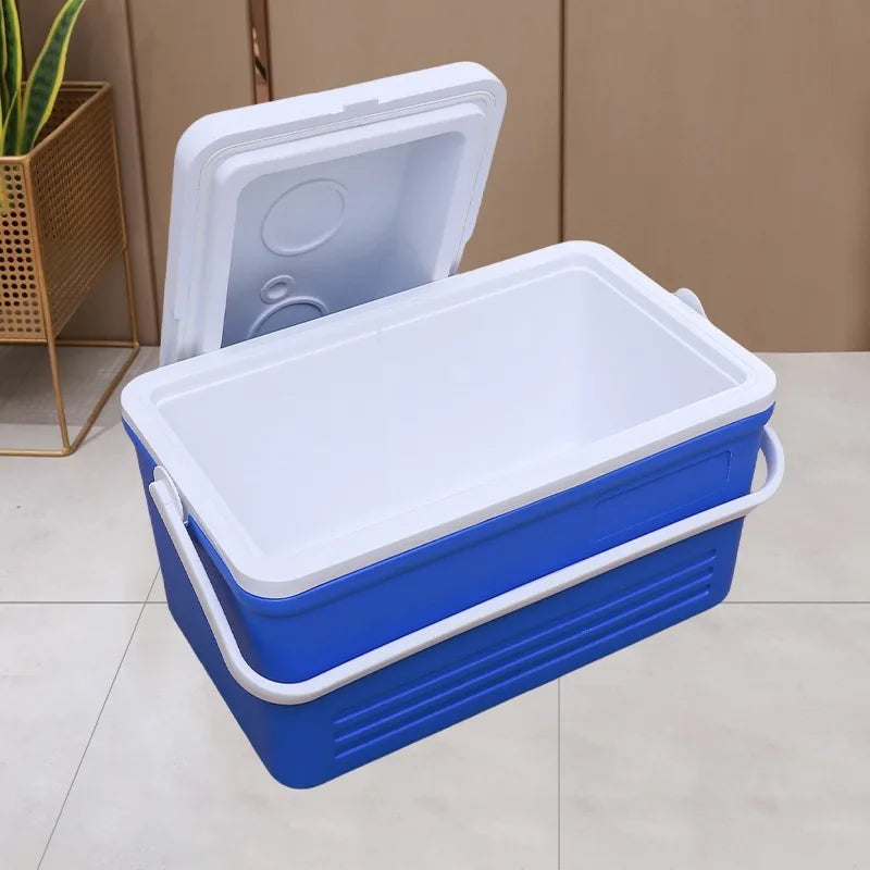 Aria | Camping Cooler Box 30L | Portable, Insulated, Blue | Handle