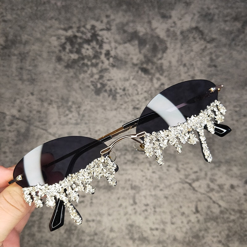 Wynne | Glitter Sunglasses | Festival & Party, Eye-Catching | 6 Colors