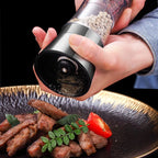 Orla | Spice & Salt Grinder | 2-in-1 Dual Mill, Stainless Steel | Manual, Ceramic Burr