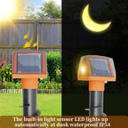 Solar Animal Repeller Sound Wave Underground Mole Snake Waterproof