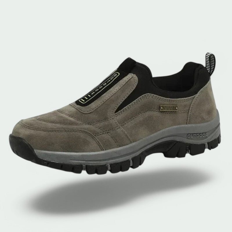 Men Slip On Walking Shoes Cushioned Grip Support