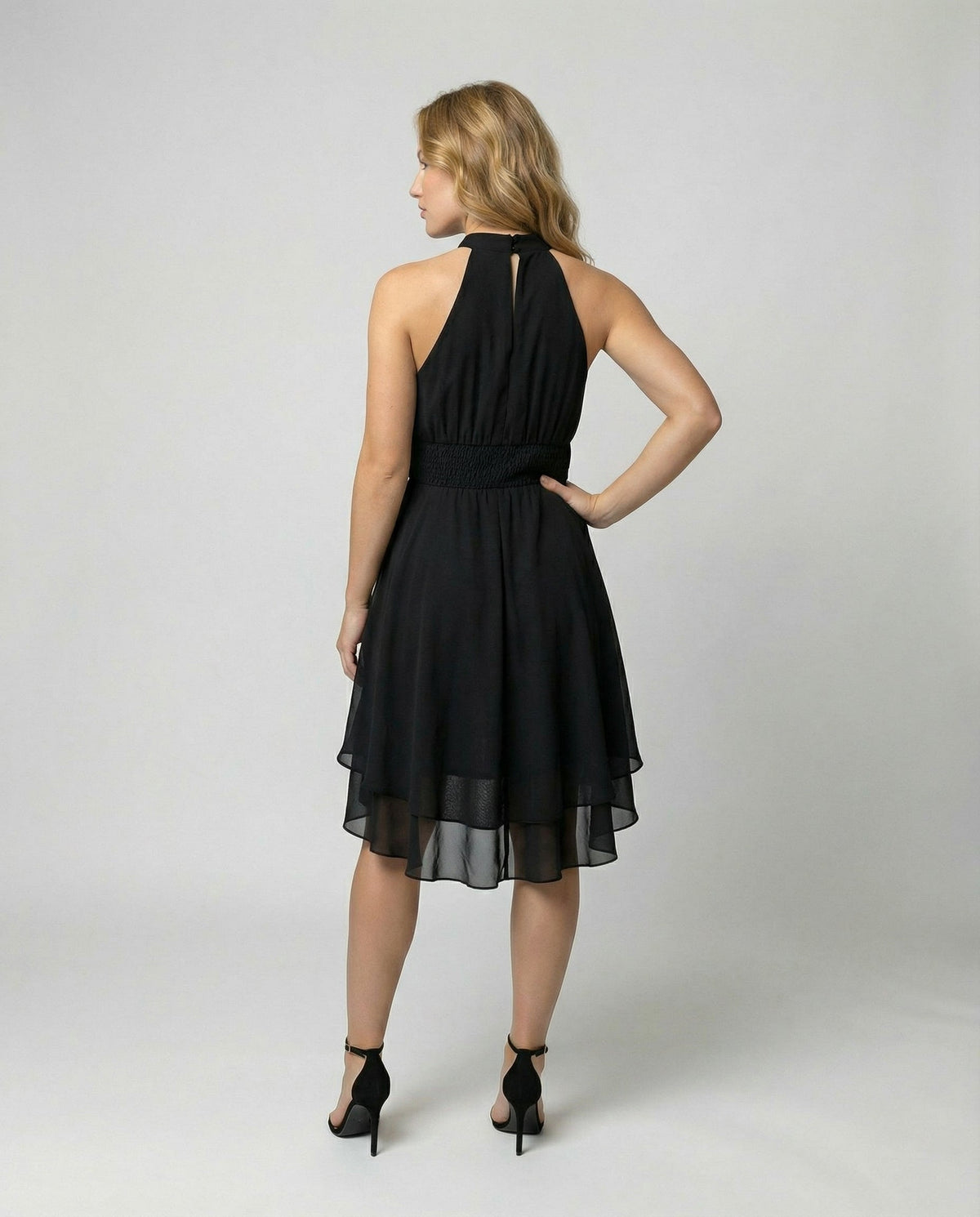 Zelda | Women's Ruffle Summer Dress | Lightweight, Figure-Hugging | Spring & Summer