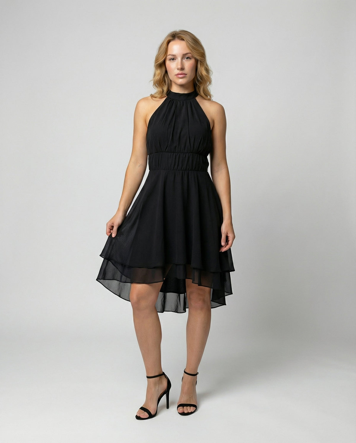 Zelda | Women's Ruffle Summer Dress | Lightweight, Figure-Hugging | Spring & Summer