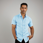 Iris | Men's Short Sleeve Shirts | Lightweight, Breathable | Summer