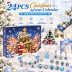 Charm Bracelet Advent Calendar 24 Piece Christmas Countdown Set