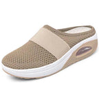 Women Orthopedic Shoes Slip On Sandals Breathable Mesh Air Cushion