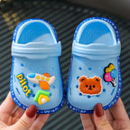 Kids Sandals Toddler Slip On Lightweight Breathable Cartoon