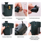 Solar Animal Repeller Motion Sensor Sprinkler Pest Deterrent Jet Spray