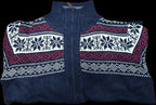Christmas Cardigan Men | Nordic Pattern Knit Zip Up Long Sleeve Winter