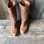 Women's Autumn Boots | Brown Leather, Water-Resistant | Gigi