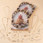 Jewelry Advent Calendar Women 25 Day Christmas Necklace Earrings Set