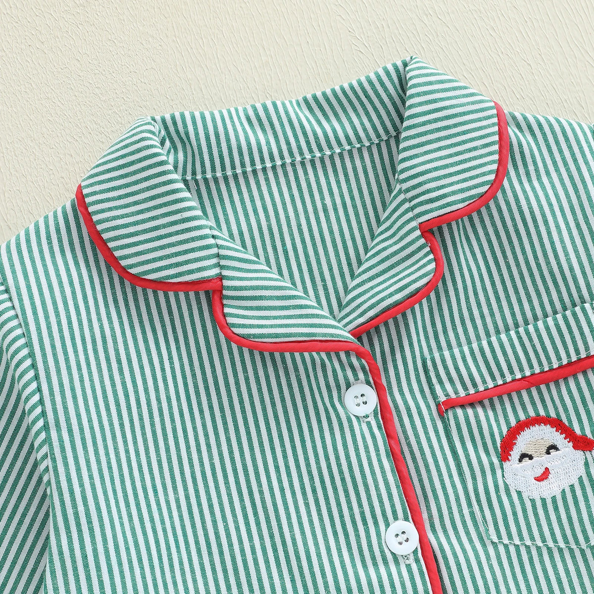 Christmas Pajamas Toddler Boy 2 Piece Long Sleeve Sets | Sleepwear