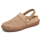 Women Mesh Slip-On Clogs Cushioned