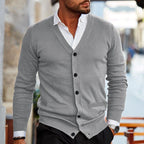 Men Knit Cardigan Comfortable Fit