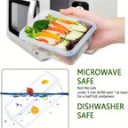 Uma | Food Storage Containers | 12-Piece Set, BPA-Free, Airtight Lids