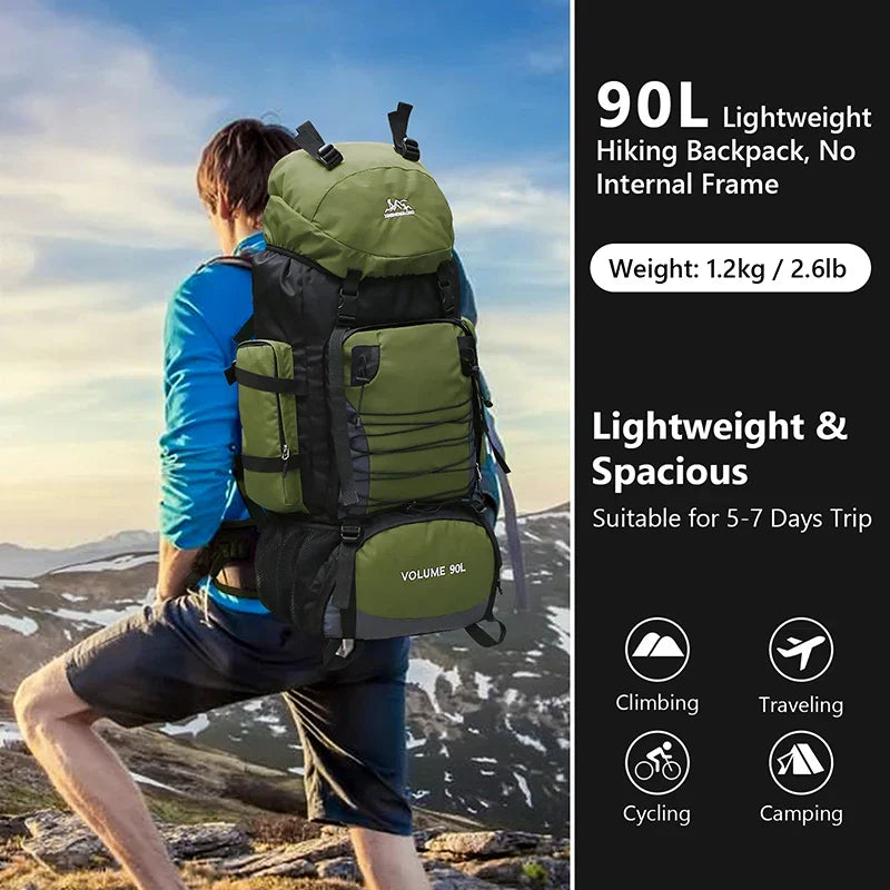 Esma | Tactical Backpack 90L | Military, Camping & Hiking | Unisex