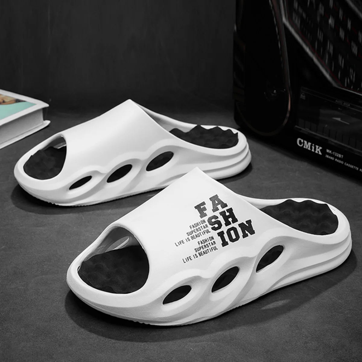 Men Orthopedic Sandals | Thick Sole Non-Slip Summer Massage Slippers