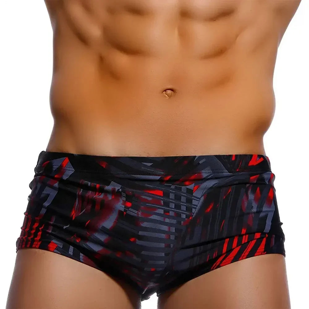 Men Swim Shorts Brazilian Cut Sunga Swimwear Briefs Low Rise