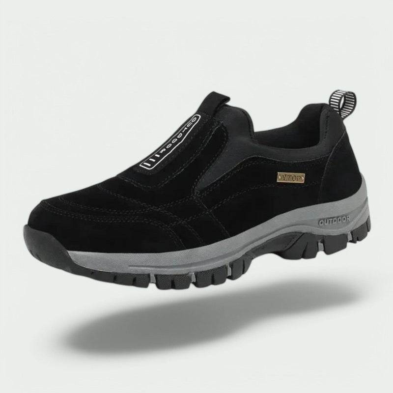 Men Slip On Walking Shoes Cushioned Grip Support