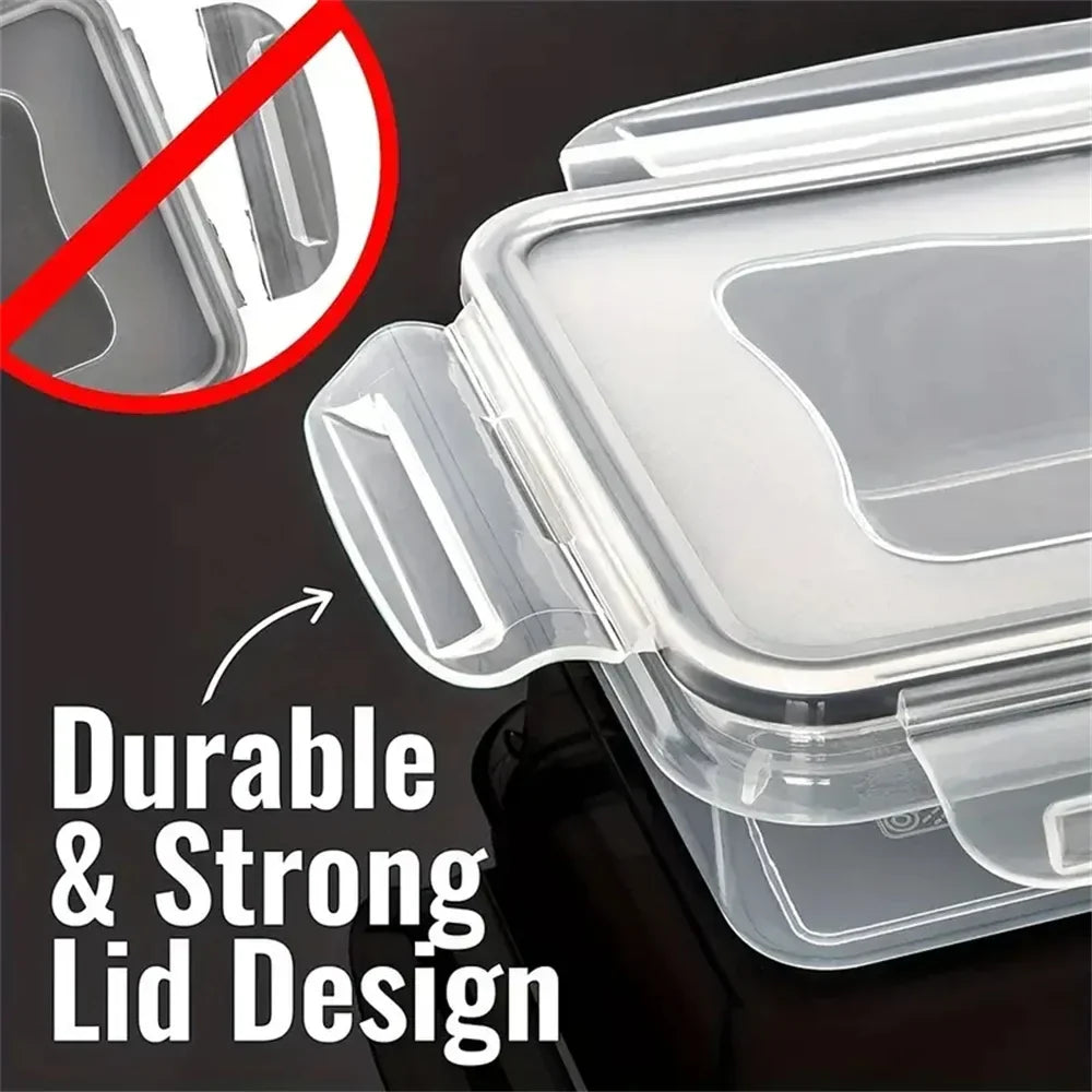 Uma | Food Storage Containers | 12-Piece Set, BPA-Free, Airtight Lids