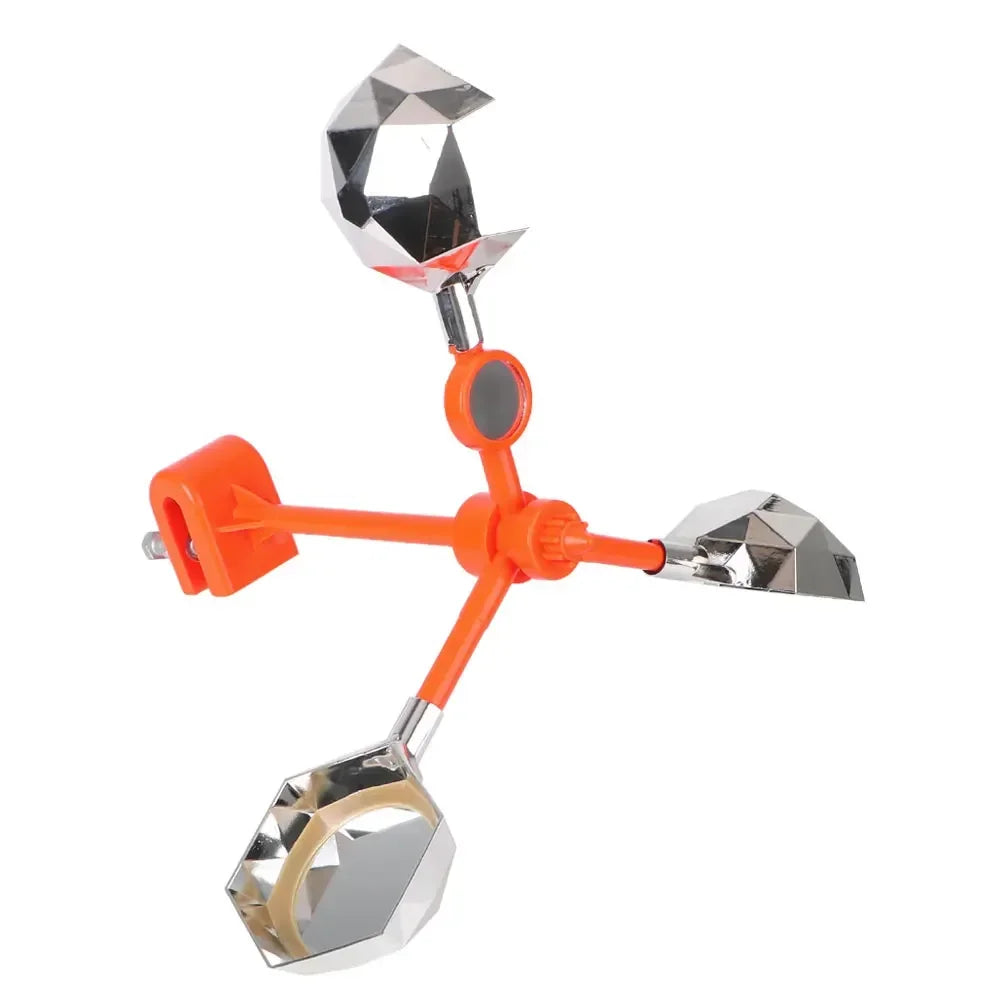 Solar Animal Repeller for Birds 360 Rotating Reflective Sound