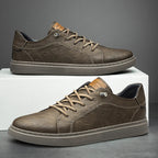 Mila | Men's Sneakers | Faux Leather, Cushioned Sole | Casual