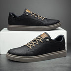 Mila | Men's Sneakers | Faux Leather, Cushioned Sole | Casual