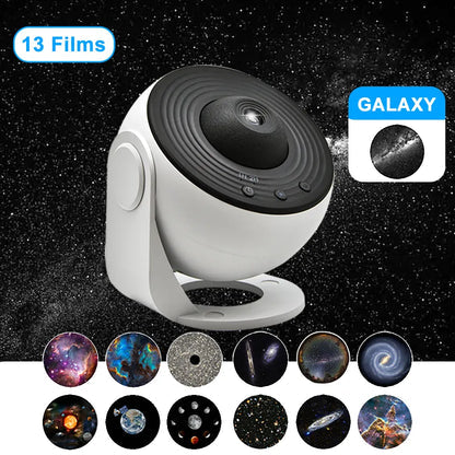 Marlowe | Galaxy Projector Night Light | 13-in-1 Star Projector | USB, Multicolor